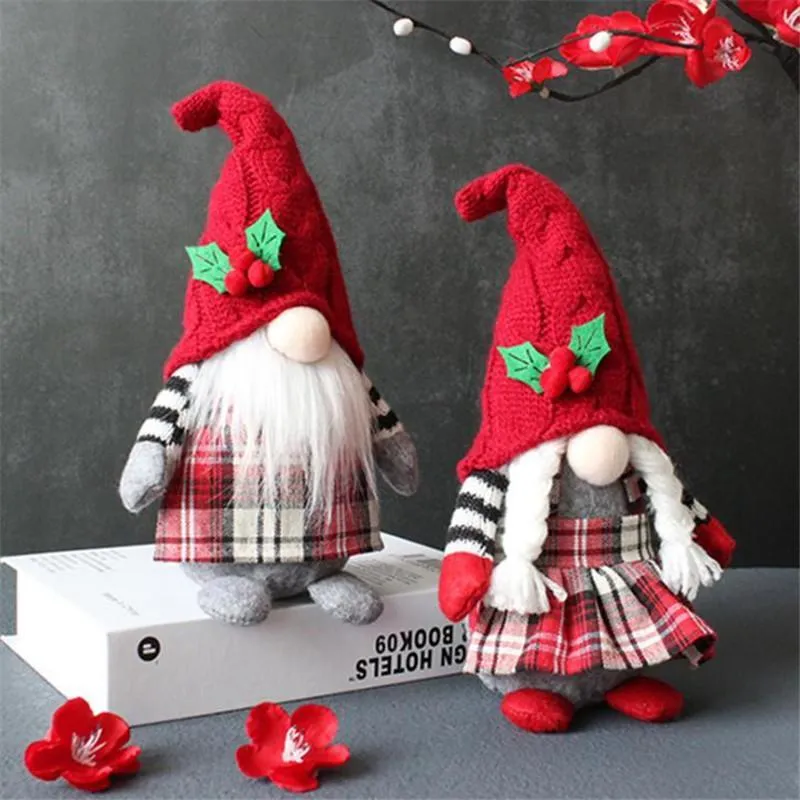 Stock Decorations Cute Gnome Plush Doll Faceless Party Props With Hooded Home Table Gnomes Decor For Ornament Gifts