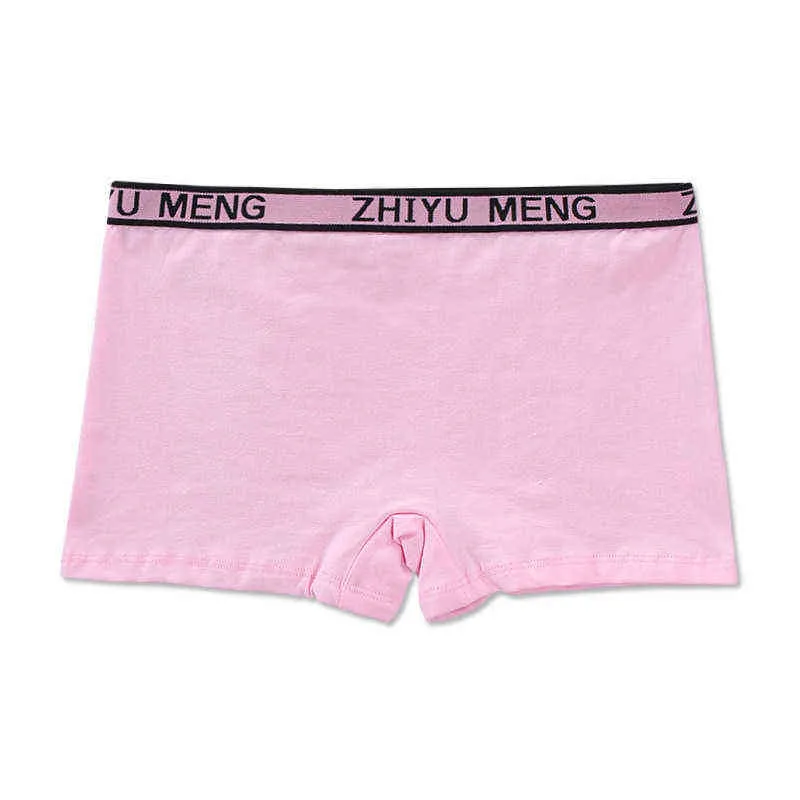 4 pz/lotto ragazze boxer slip mutandine biancheria intima mutande ragazza bambini bambini 8-14 anni 211122