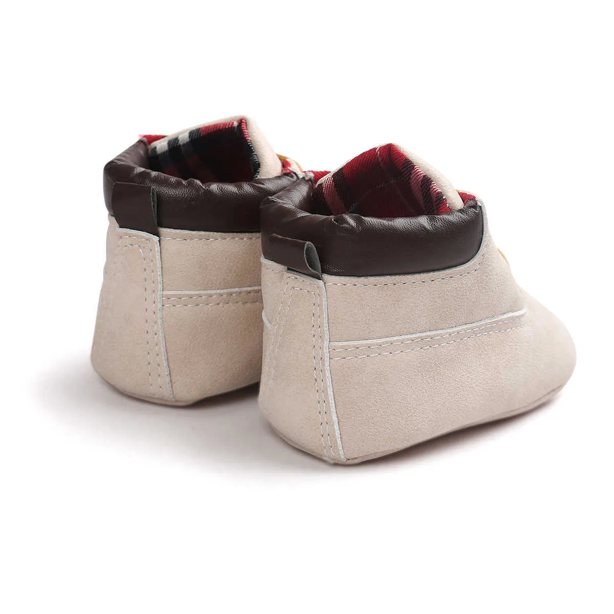 Baby Shoes Walkers Toddler Crib Boy Newborn Hight Heel Lace-up Martin Cotton Comfor Soft Sole PU Leather First Walkers Casual Moccasins