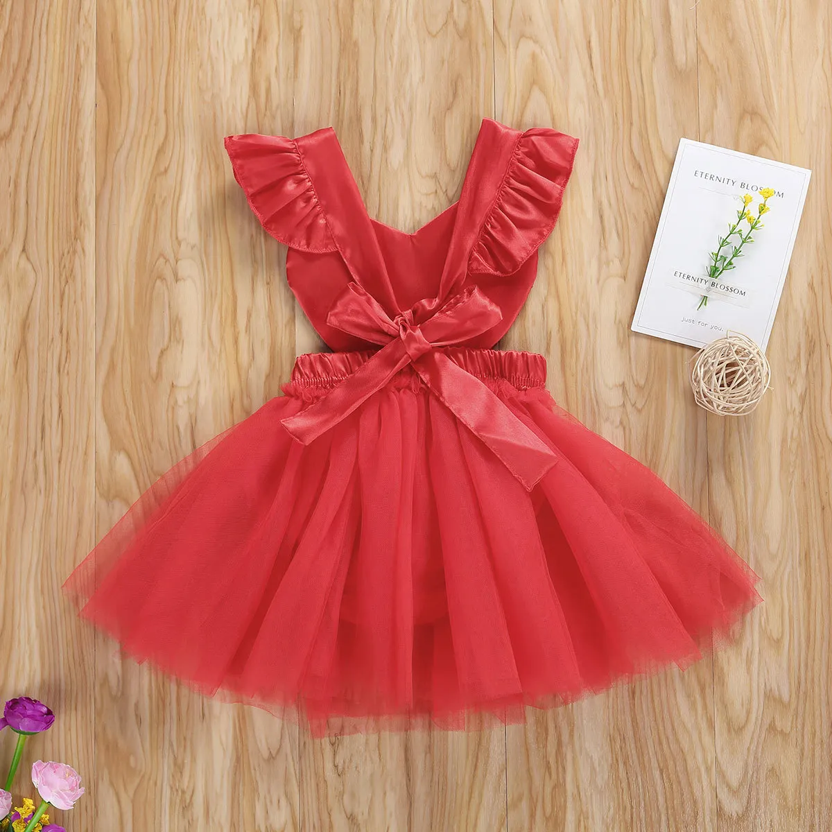 0-3y criança nascida meninas bebê meninas de Natal vestido vermelho lantejoulas coração vestidos de festa de tutu para menina xmas 210515