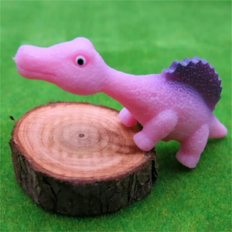 Capsule Small Mini vendetta divertenti giocheapulta Squeeze volanti Dino Dino Plastica morbida TPR TPRing Dinosaur Toys for Kids 2021272T3932736