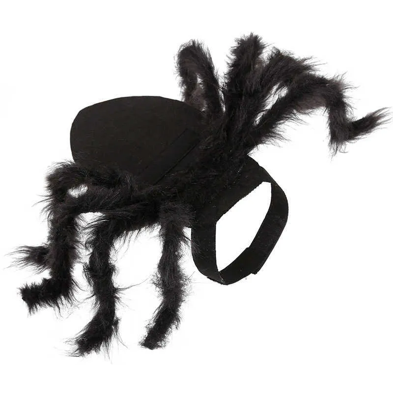 Cat Dog Halloween Spider Pet Dress Up Spider Wing Clothes for Puppies Cats Halloween Pet Cat Dog Costumes Cute Dress CCYYF33 211007