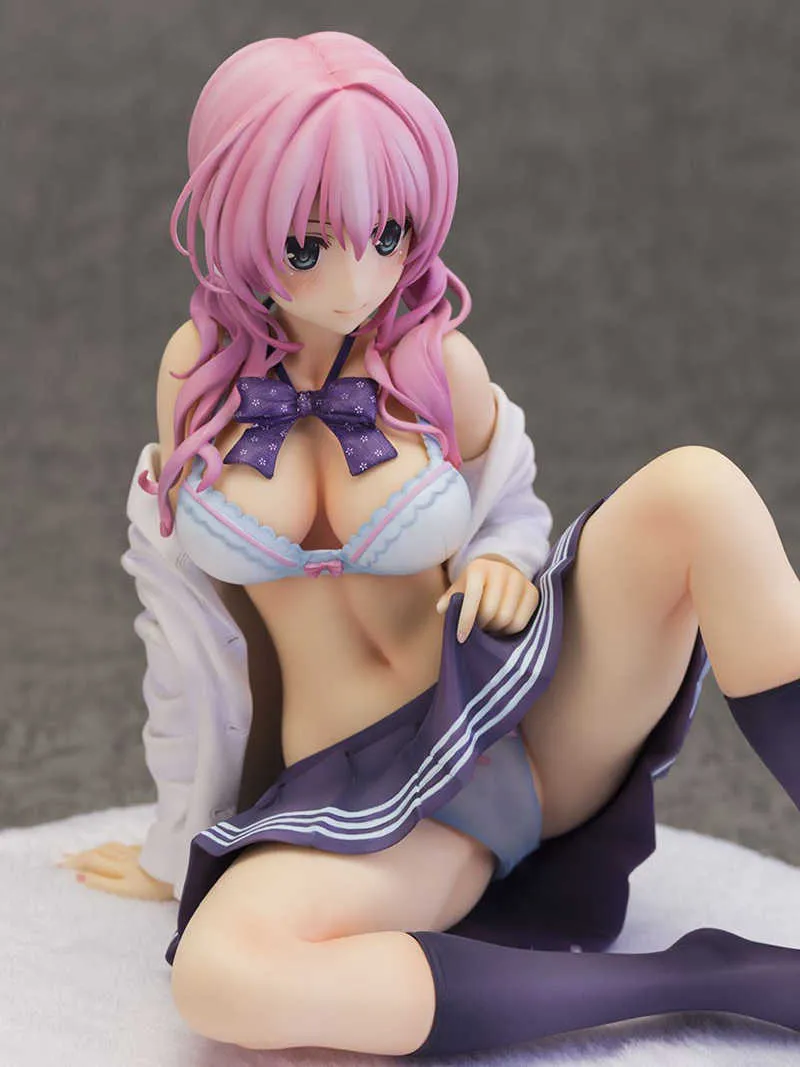 18 см Skytube Comic Aun Sari Utsugi Иллюстрация Kurehito Misaki Anime Pvc фигура Toy Model Toys Sexy Girl Collection Кукла Q0725019661