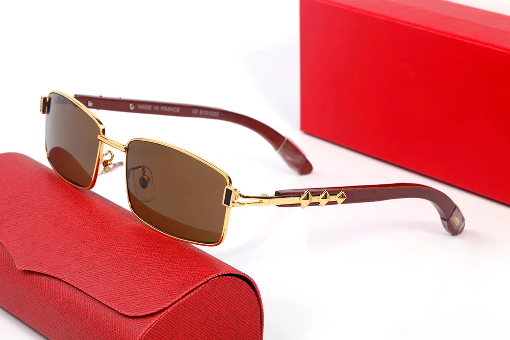 Мужские и женские солнцезащитные очки, металлические, деревянные, безрамные, квадратные, полнокадровые, стильный дизайн, высокое качество, подходят для a207p