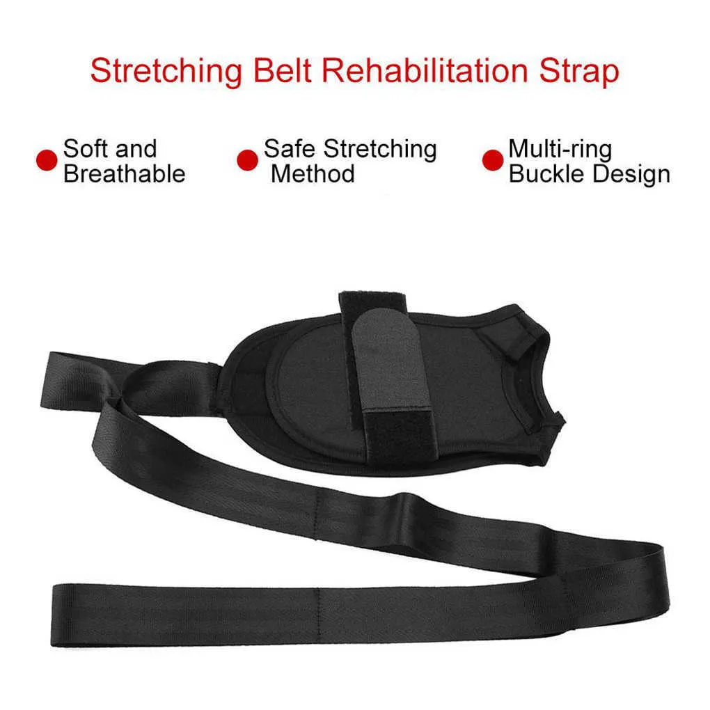 Sports Yoga flexibilité étirement ceinture jambe Fitness multi-anneau boucle conception étirement sangle réglable sport Yoga Ballet H1026