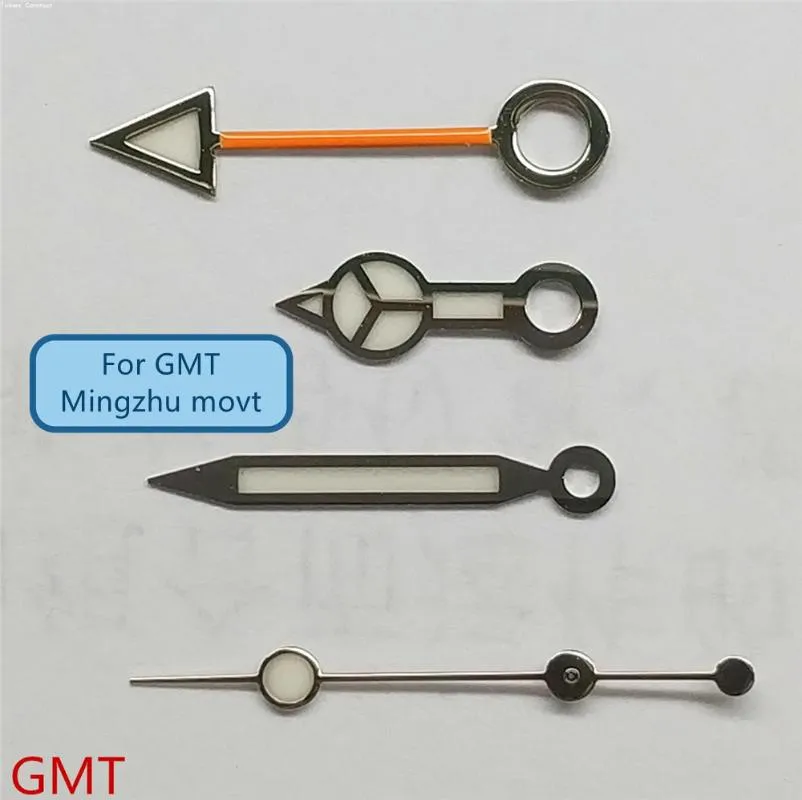 Kits de ferramentas de reparo, mãos de relógio para gmt fit eta 2836 2824 movimento mingzhu 40mm caixa automática287s