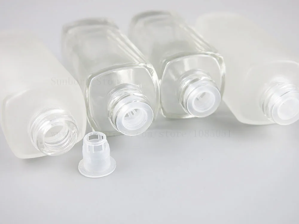 30ml 500st CLEAR / Frost Glass Dropperflaska Parfymrör Essentiell Oljevätska Reagent Pipette Refillerbar Flaska Partihandel