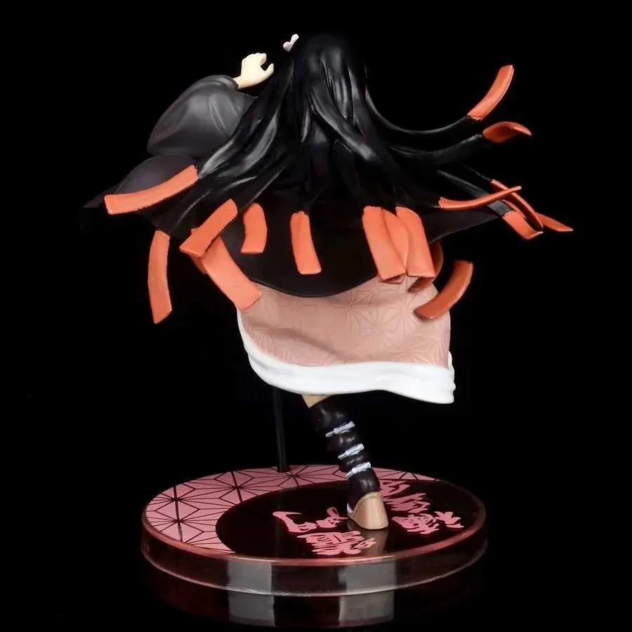 17 cm japońskie anime kamado Nezuko Blade of Demon Destruction Pvc Action Figure Figure Toy Collection Model lalki Prezent Q07228728325