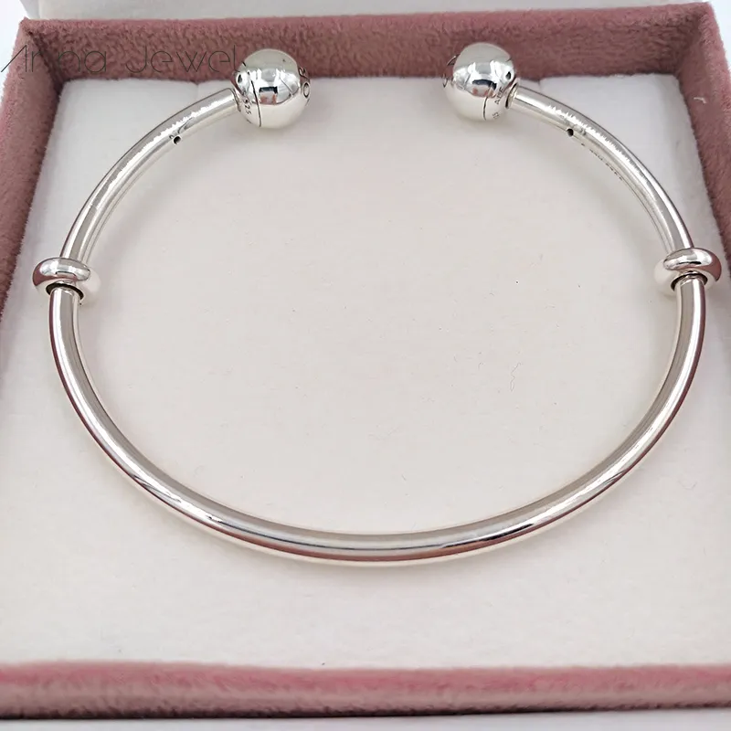 droppe frakt smycken 925 sterling silver armband kvinnor orm kedja charm pärlor uppsättningar för pandora med logo ale öppna bangle kepsar barn födelsedagspresent 596477