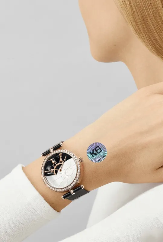 Montre mécanique automatique pour femmes, une journée à Paris, tour Eiffel, horloge à Quartz de voyage pour une personne, montre-bracelet en cuir véritable