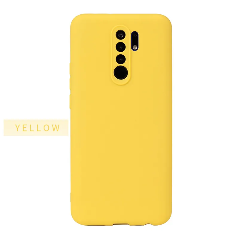 Fodral för Xiaomi RedMi 10 Fall NYHET ORIGINALT CANDY SILICONE STOCKPOSPROF Coque för RedMi 9T 9A Not 11 10S 10Pro