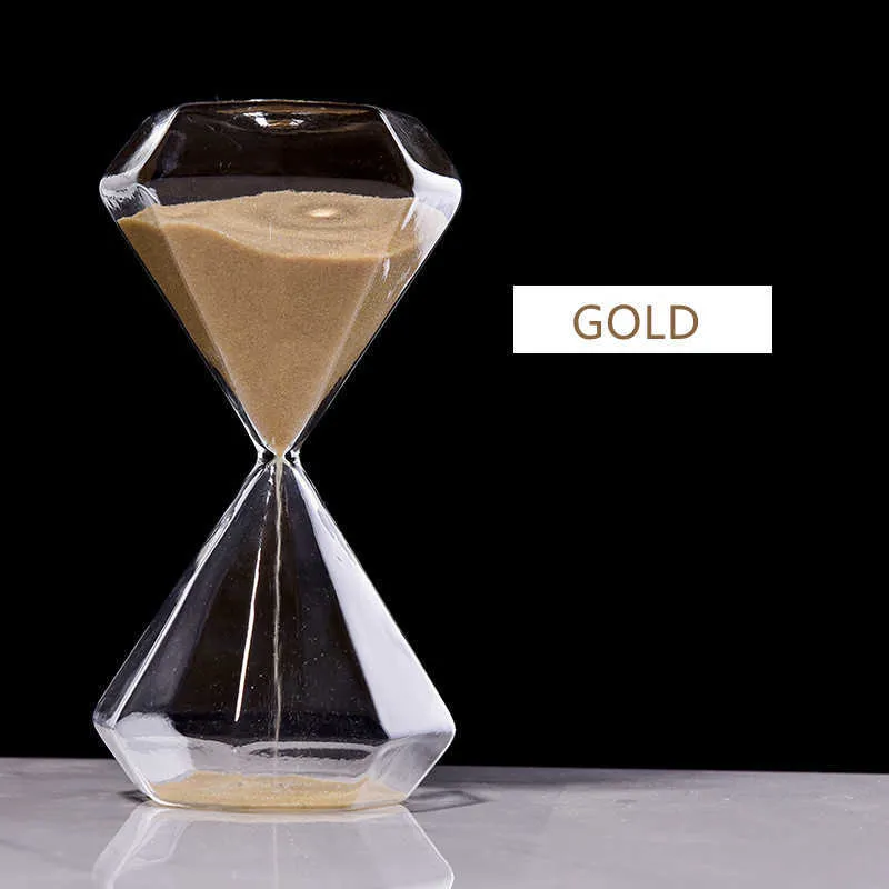 51530 dakika elmas kum saati zamanlayıcı masa masası kum saati ev kum saati dekoratif kum zamanlayıcı 2021 doğum günü hediyesi g10253030918