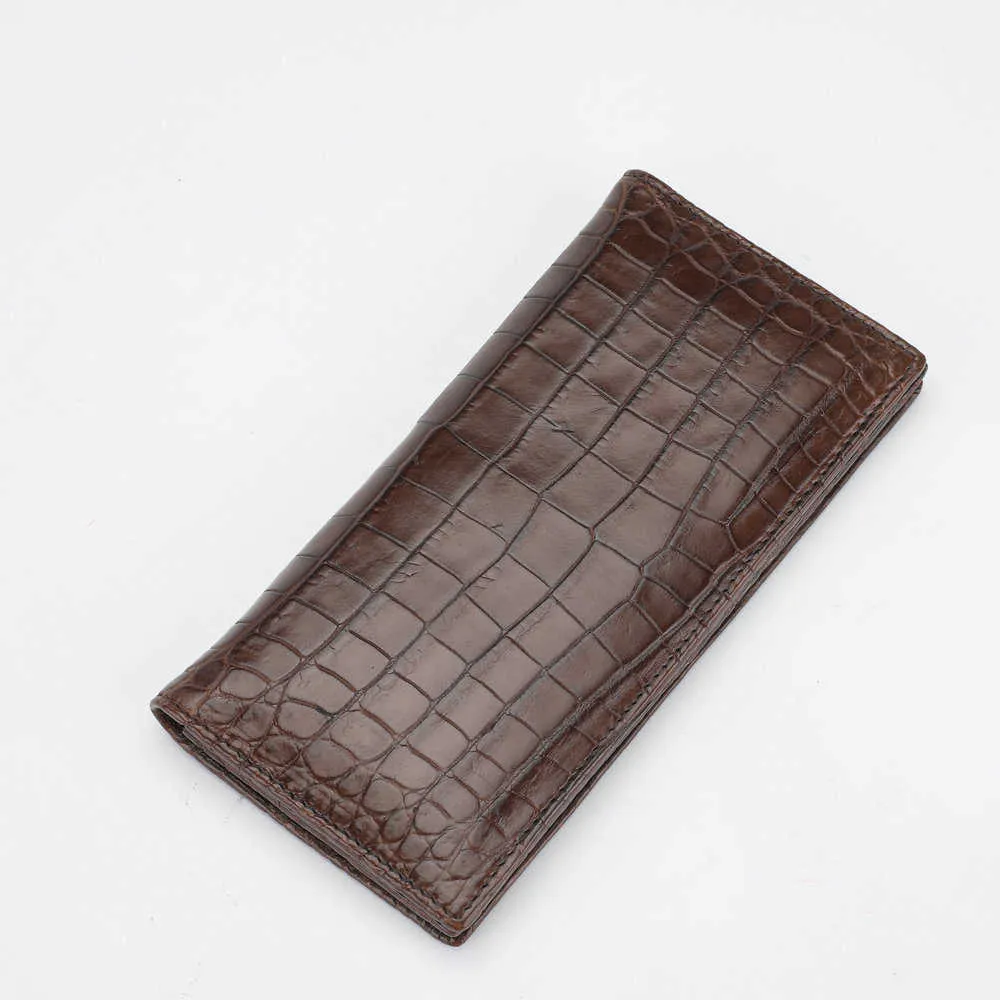 Wallet Long Alligator Men's Business Suit Clip Bag Leisure Leather Belly Hand Men WS6N2660