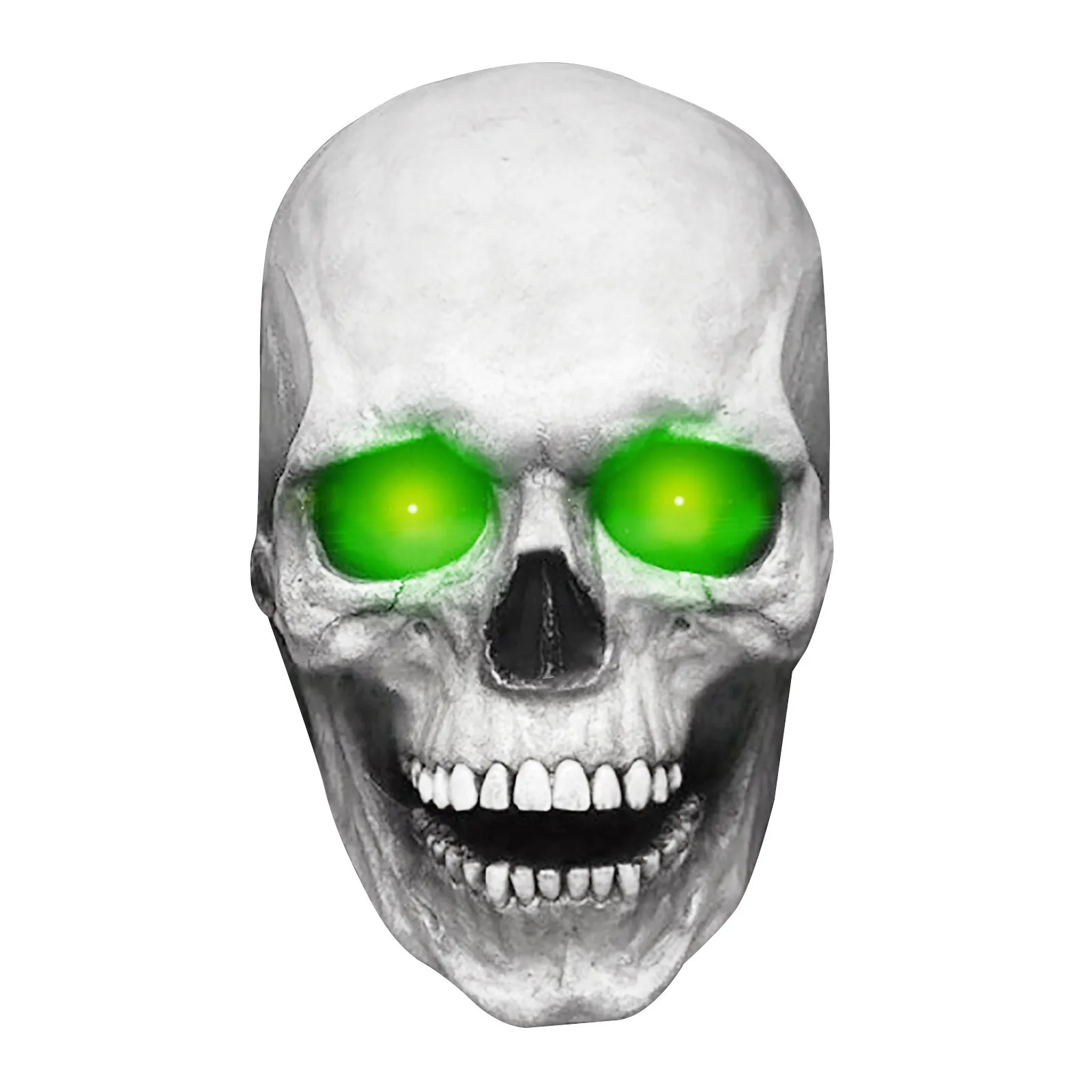 Skräckmask Scary Skelett Cosplay Dekoration Full Head Skull Rörlig käft Maskhelmet Party Costume Props # 40