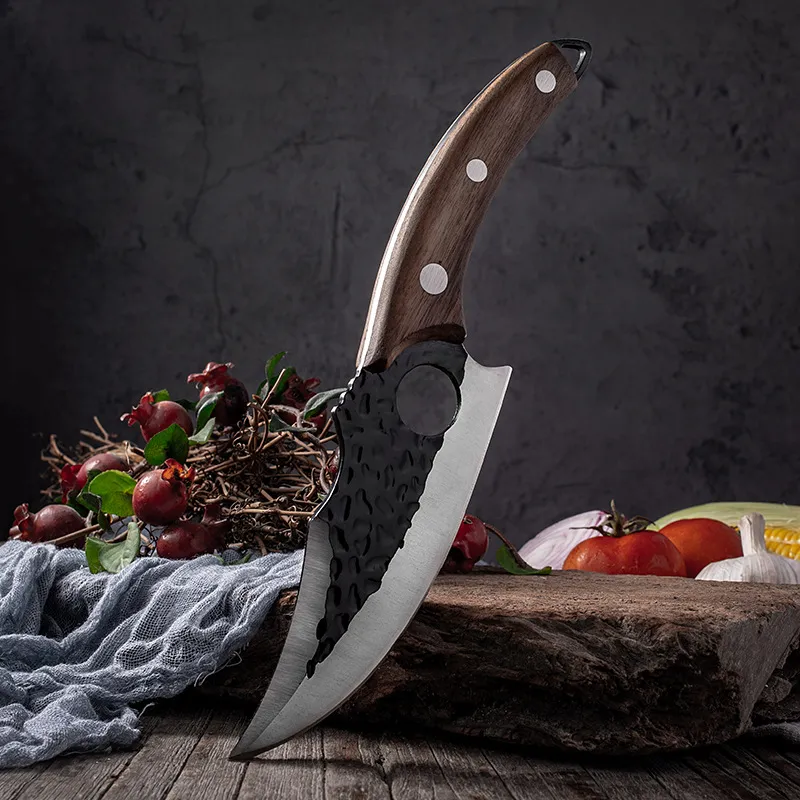 6039039 Meat Cleaver Butcher Knife Stainless Steel Hand Forged Boning Knife Chopping Slicing Kitchen Knives Cookware Camping1178280