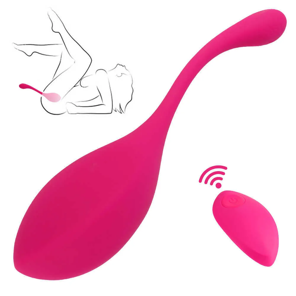 Flüssiges Silikon Erotik Jump Fernbedienung Weiblicher Vibrator Klitorisstimulator Vaginal G-Punkt Massagegerät Sexspielzeug für Paare P0821