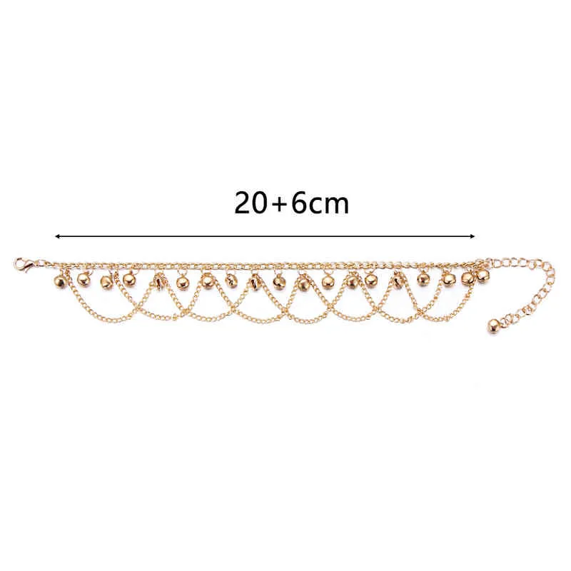 Fashion Bohémien Gold Nappel Cavalchi le donne Cassela delle gambe Bracciale Cadie Cadie Caragonne Sandalo Sandalo a piedi nudi gioielleria 8929669