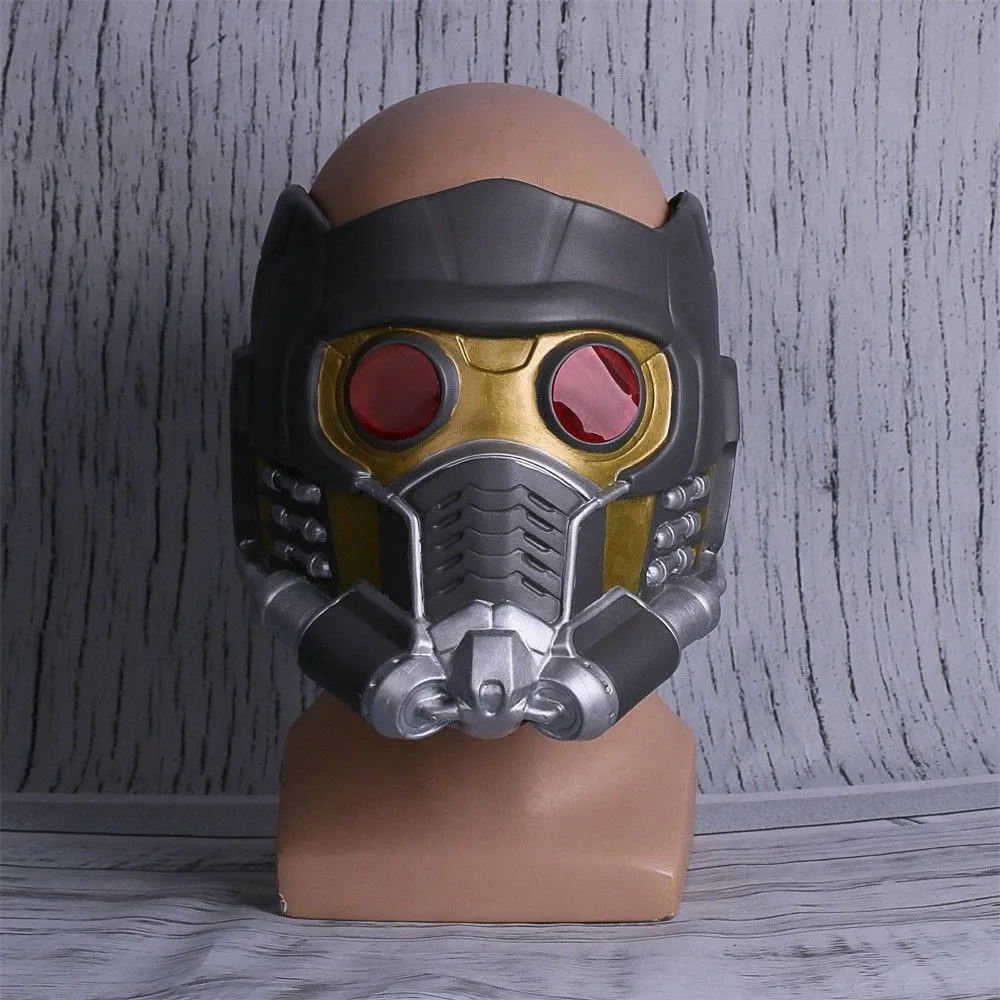 Kostümzubehör Film Guardians Of The Galaxy Star Lord Infinity War Cosplay Kostüme LED-Leuchten Helm Latexmaske Requisite Superheld Halloween