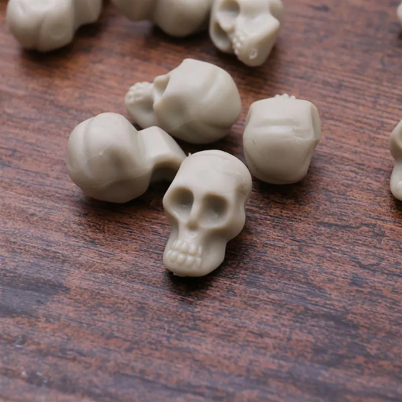 Simulation Skull Model Toys Modern Mini Skull Home Decoration Funny Model Toys Collection Miniatures Model