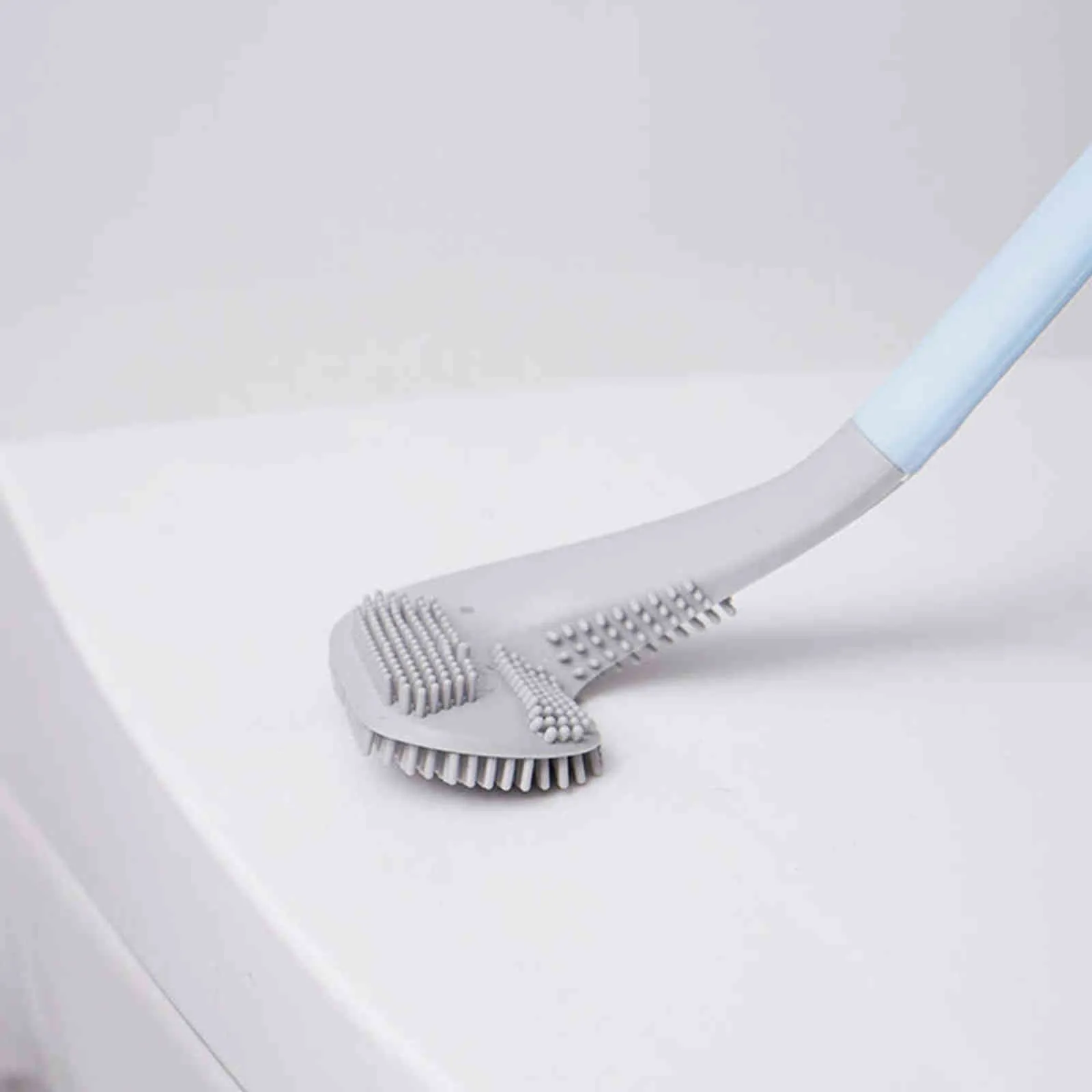Golf siliconen borstelharen toiletborstel en drooghouder voor badkameropslag en organisatie urinoirreinigingsgereedschap WC-accessoires 2206K