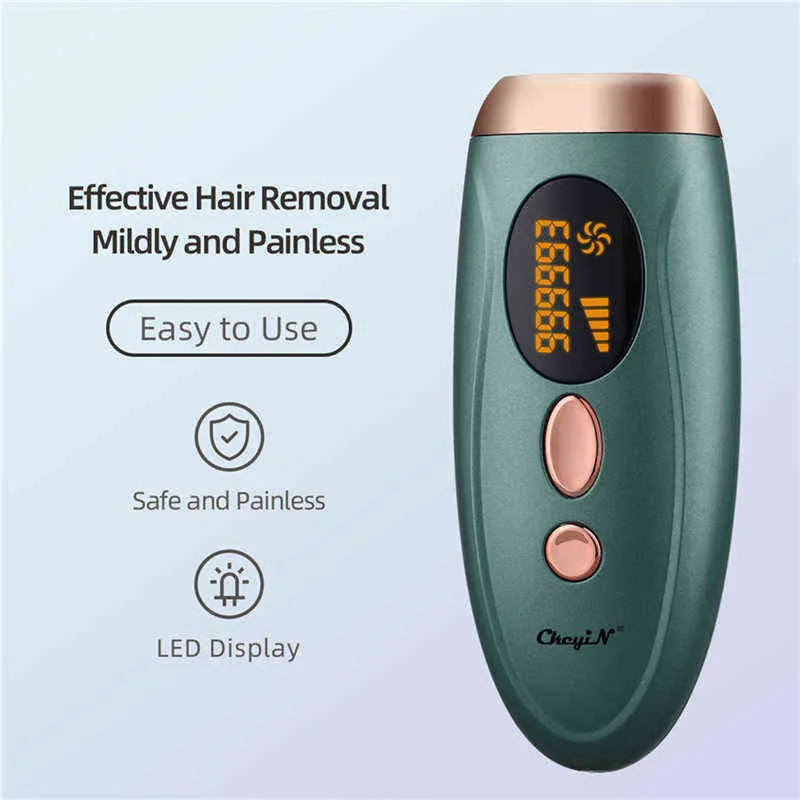 Ckeyin 999900 flitsen laser epilator elektrische gezicht body hair remover machine voor vrouwen scheren vrouwelijke trimmer bikini depilador 220124