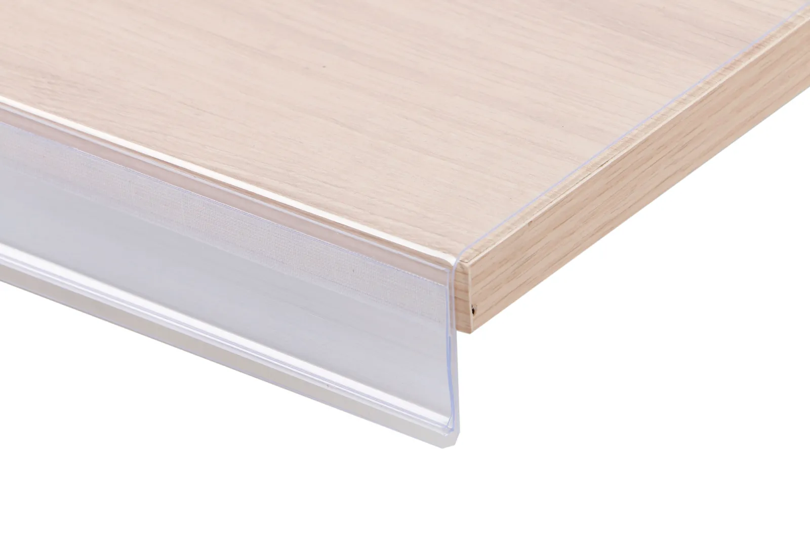 Beweegbare PVC Glas Supermarkt Warehouse Plank Labels Frame Label Display Prijs Tag Houder Strip voor Scanner Planken Houders