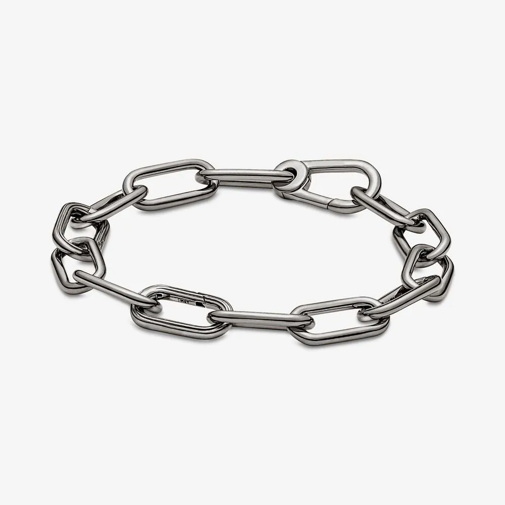 100% 925 Sterling Zilver ME Link Chain Armband voor Vrouwen Mode-sieraden Valentijnsdag Gift2688