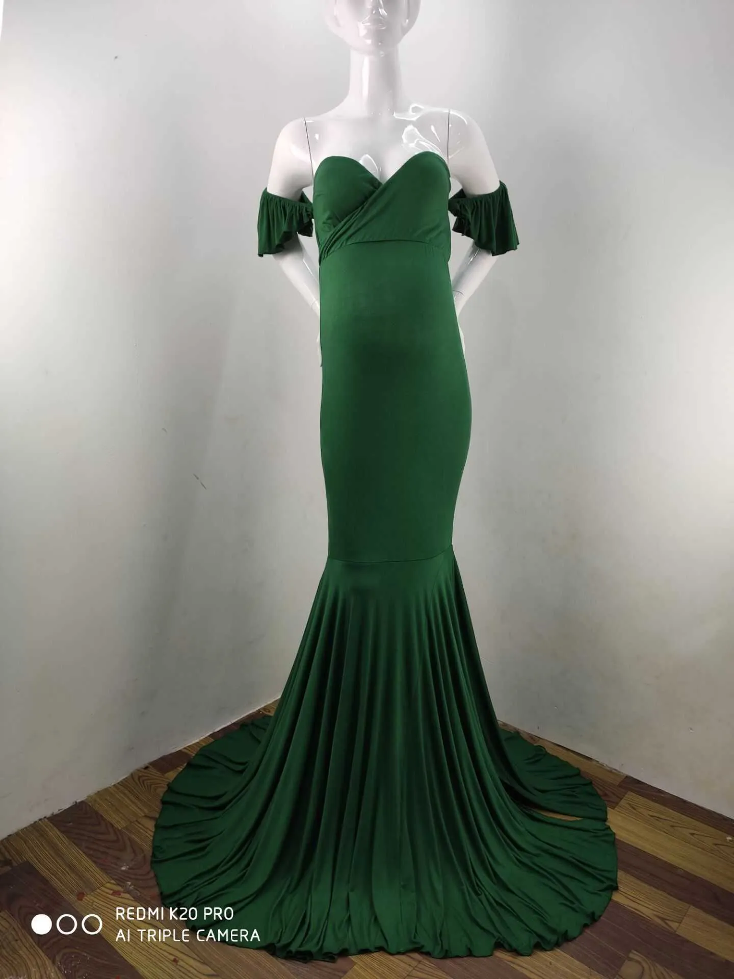 Maxi Hamile Elbisesi Fotoğraf Çekimleri Için Sevimli Seksi Hamile Elbiseleri Fotoğraf Sahne 2020 Kadın Gebelik Elbise Artı Boyutu Q0713