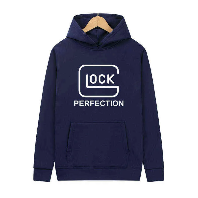 Glock perfect shooting sports hoodies mens outdoor hunting jungle hoodie air gun hiking pistol military police sweatshirt Y1121