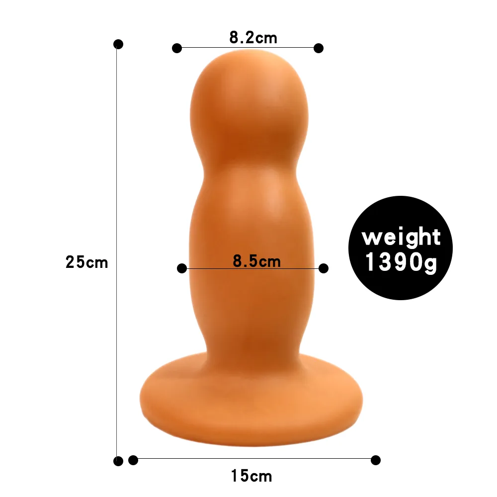 大人のおもちゃ巨大なサイズ超巨大なアナルプラグシリコンビッグバットプラグ前立腺マッサージ膣アナ拡張セックスおもちゃ女性2128184