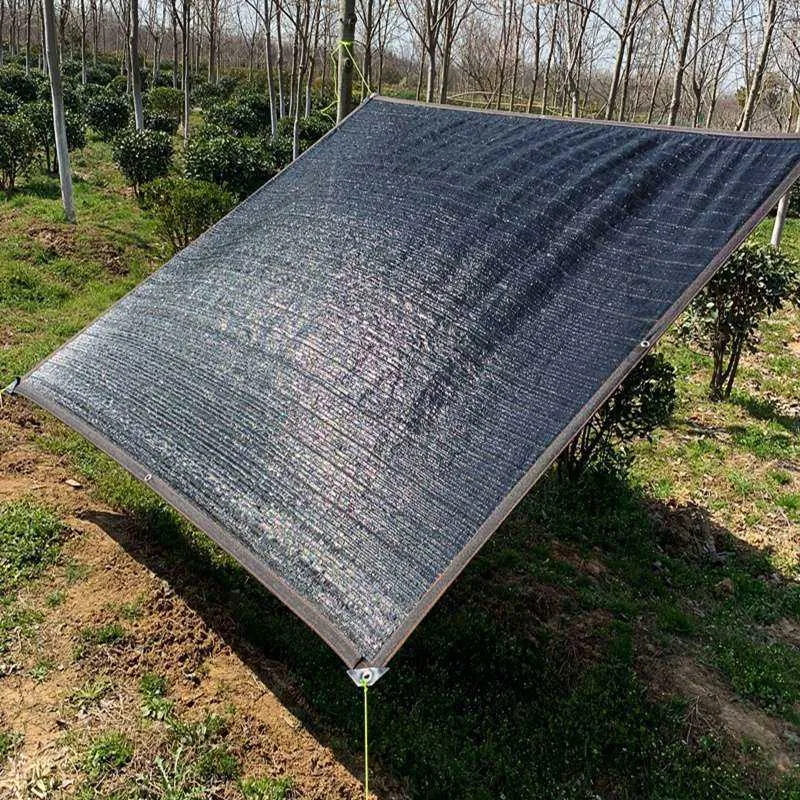 3pin 50% cieniowanie ogrodowa siatka zacieniająca ochrona przed promieniowaniem UV czarne siatki zacieniające słońce żagle przeciwsłoneczne sukulenty rośliny pokrywa osłona przeciwsłoneczna X0707