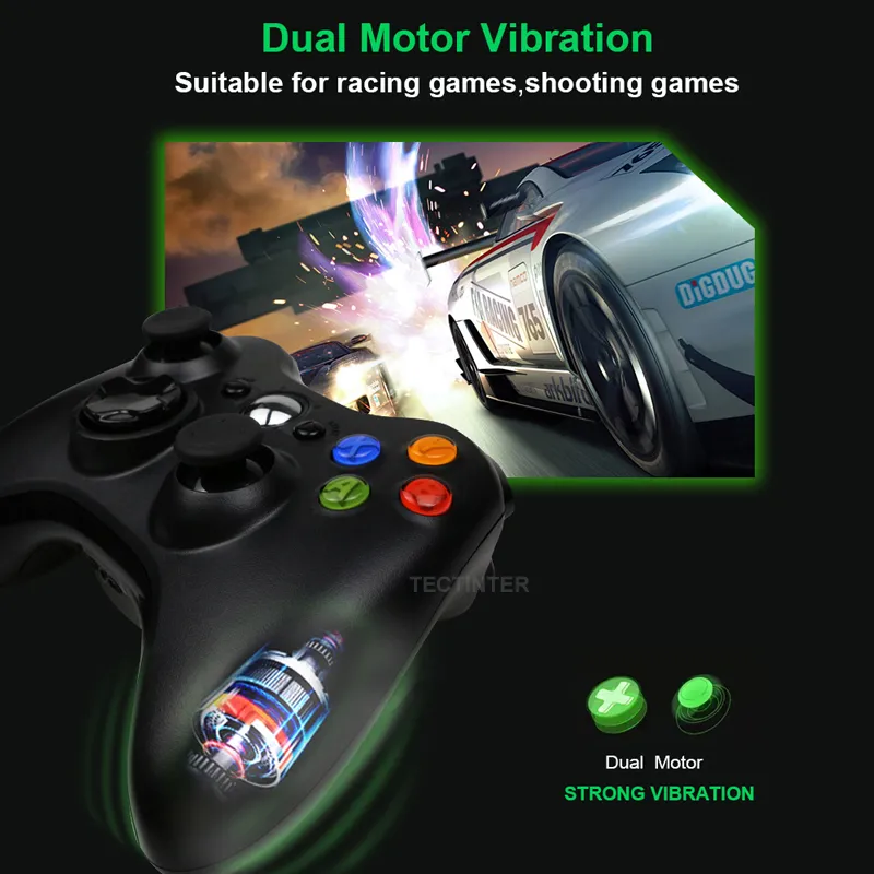 Gamepad Xbox 360 Wireless / Wired Xbox 360 Controle Wireless Joystick Xbox360 Game Controller Joypad