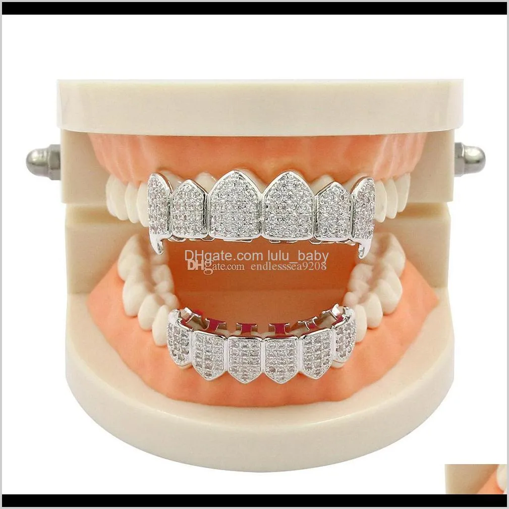 hip hop gold braces exotic sentiment environmental hip-hop jewelry 18k gold teeth grillz caps dental brace 2 colors accessories