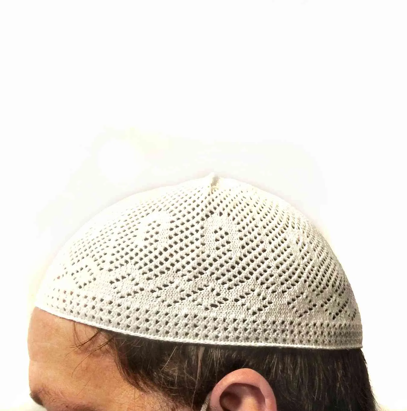12 szt. Mężczyźni cała bawełniana bawełniana dzianina czapki men039s czaszka czapka muzułmańska islamska modlitwa czapka głowa solidne 9214665