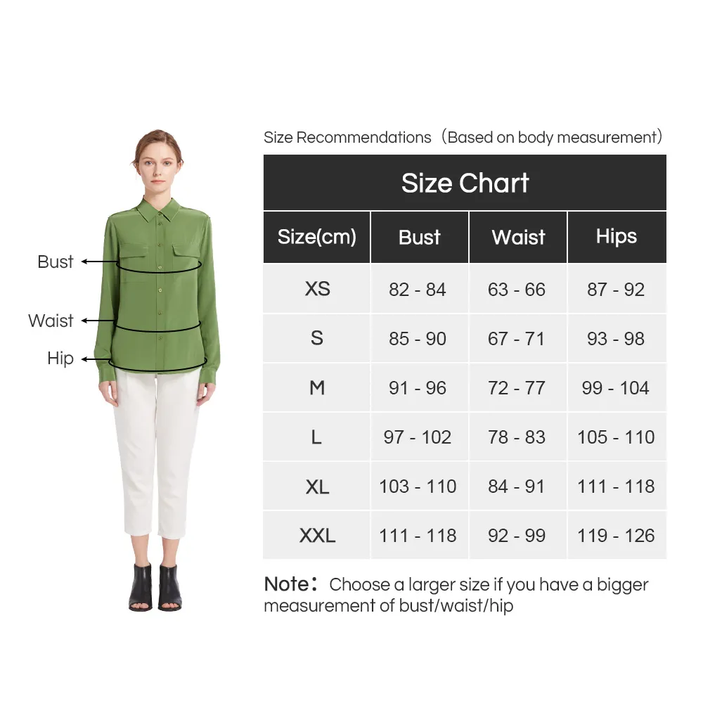 LilySilk 100 Silk Shirts Blouse Women 22 momme Basic Placket Chinese Charmeuse Natural Glossy Elegant Ladies Long sleeves 210326