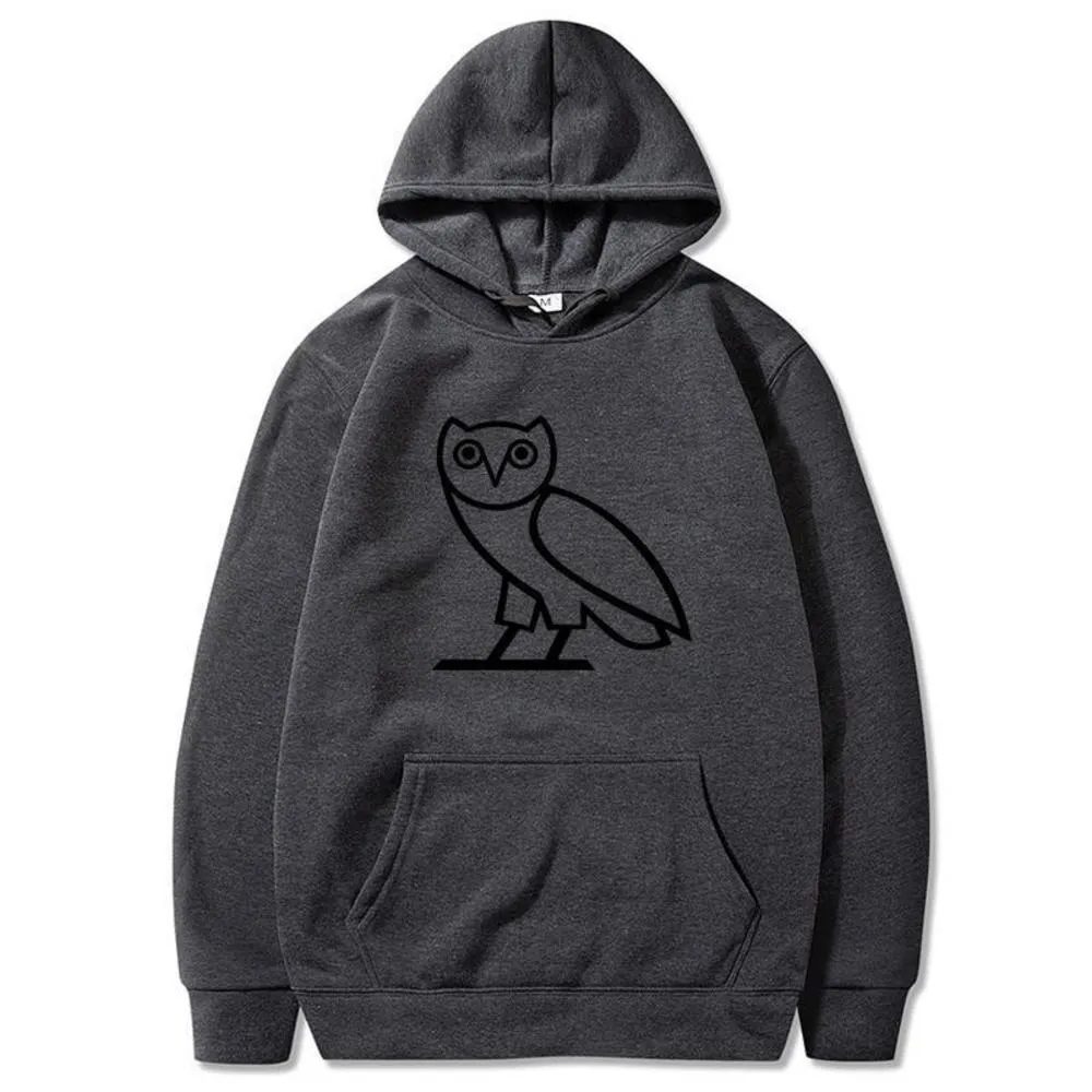 Hoodie Autumn and Winter Owl Men039s hooded tröja HG5G013880604