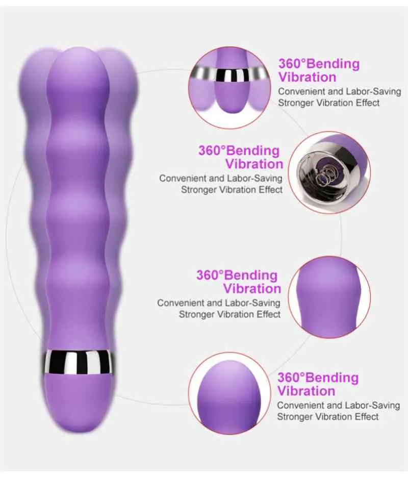 Gspot vagina rumpa anal nippel klitoris vibrator sexules sex leksaker för kvinnor män vuxna 18 onani full tillfredsställelse butik8415461