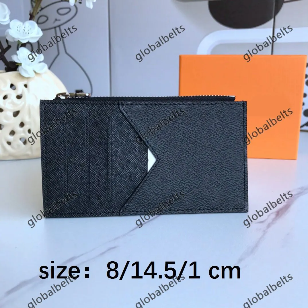 カードホルダーカードホルダーパスポートクレジットカード2021女性男性バシのジッパーフォールド財布パターン格子外f265i