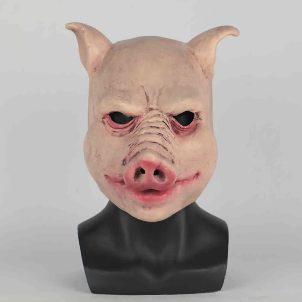Прочная маска Смешные террористические маскарады Свинья маски латекс Хэллоуин партия аксессуар