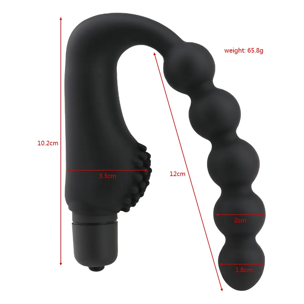 MASSAGE 10 MODE Vibrerend anale plug vagina PSPOT PROSTATE Massager Sex Toy voor paar G Spot Massager volwassen seksproduct voor vrouwen3944711