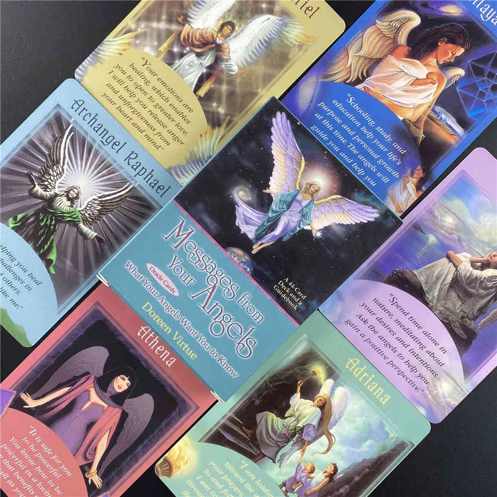 Power Thought Cards Box Set Tarot Deck für Divination Fate Occult Oracle Psychic Brettspiel Adult Card Love ORA3