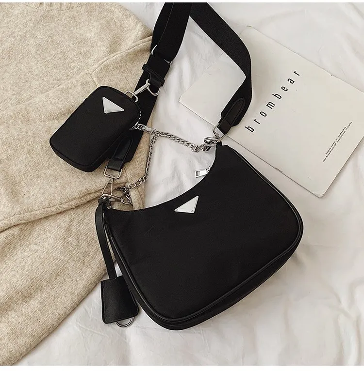حقائب مصممة العلامة التجارية عالية الجودة للسيدات أزياء الأزياء حقيبة الكتف اليوم حقيبة نايلون كلاسيكية حقيبة يد عصرية لا wit224j