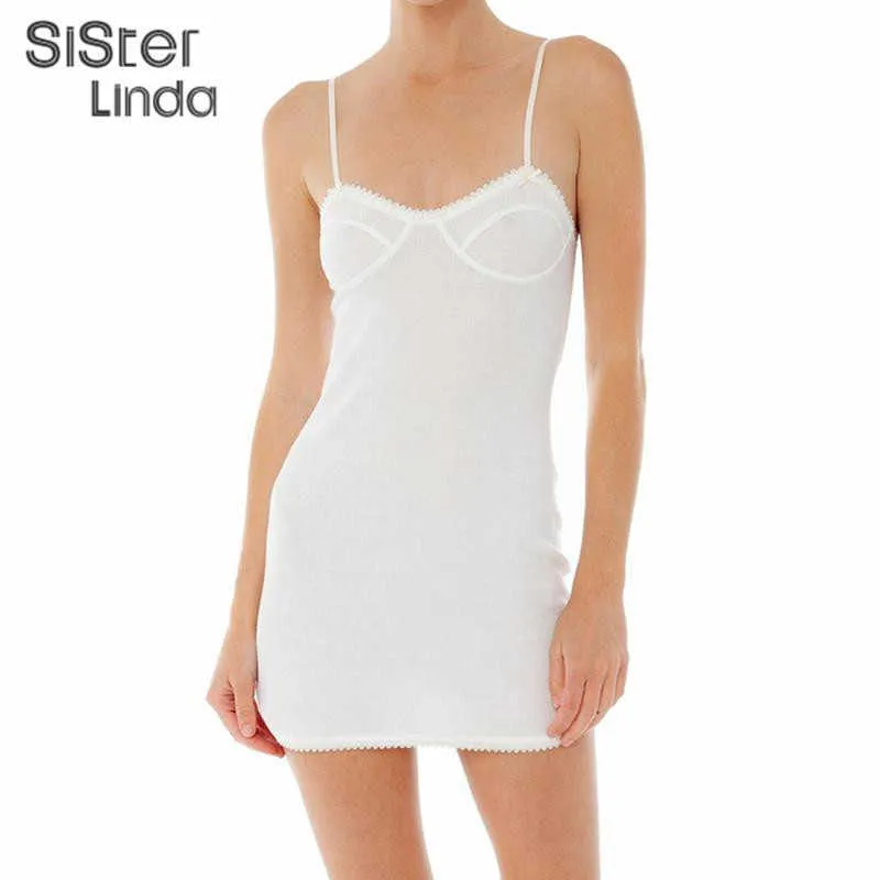 Sisterlinda Sexy Lace White Bodycon Mini Dresses Women Summer Party Dress Night Elegant Bow Stretch Slim Short Vestidos 2021 New Y1006