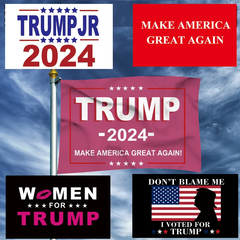 3x5 stóp Donald Trump 2024 Flag Save America Again 90x150cm Wybory prezydenckie Maks America Great Dhl Szybka dostawa