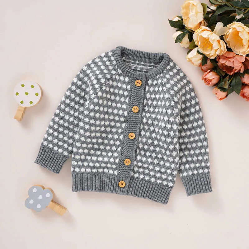 LZH automne à manches longues bébé filles pull 2021 vêtements pour nouveau-né hiver enfants manteaux et veste pour bébé Cardigan 0-2 ans H0909