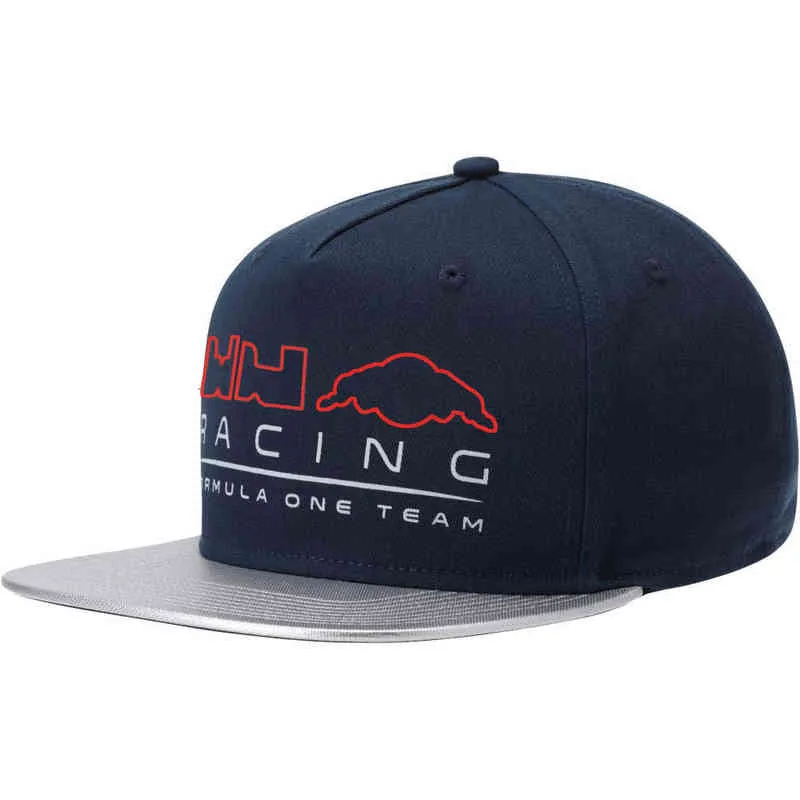 AHHZ 2021 f1 Formula One Racing Team Chapeau à bord plat Marque de voiture Chapeau Hommes et femmes Loisirs de plein air Casquette de sport Hat1G23{category}