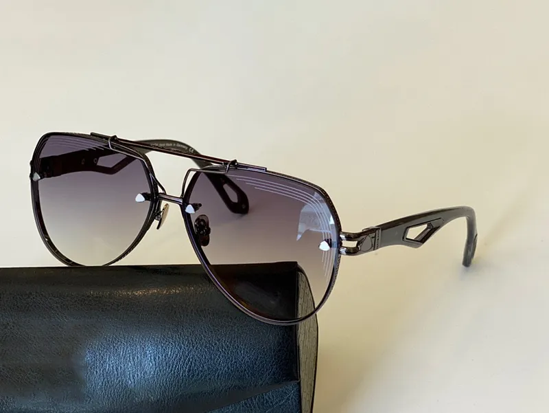 De King New Men -bril auto mode zonnebril top buiten UV400 zonnebrillen vierkante vorm selectie van eersteklas metalen frame tot 338G