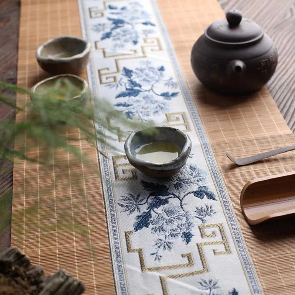 Tischläufer aus natürlichem Bambus, handgefertigt, Vintage-Stil, für Teetassen, Tischset, japanische Flagge, für Zuhause, Café, Restaurant, Dekoration, Untersetzer 210628250h