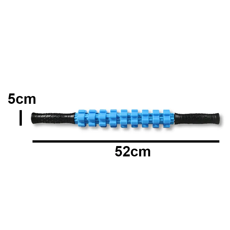 9 Ingranaggi Massaggi Roller Sticks Yoga Balls Body Deep Relax Tool Pilates Esercizio Trigger Point Colonna Home Gym Allenamento Ginnastica Massaggiatore Alleviare i muscoli della schiena