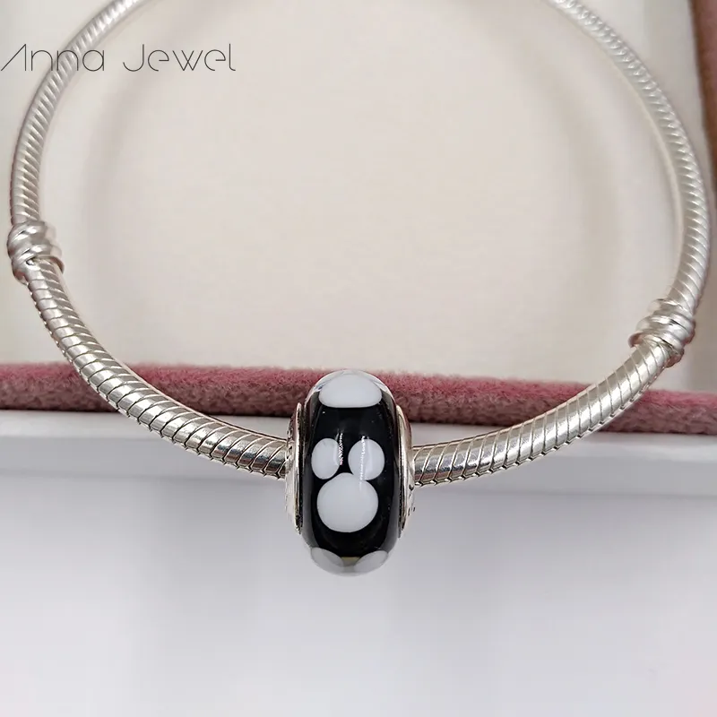 DIY Charm Armbänder Schmuck Pandora Murano Spacer für Armband Machen Bangle Disny Miky Glasperlen für Frauen Männer Geburtstagsgeschenke Hochzeitsfeier